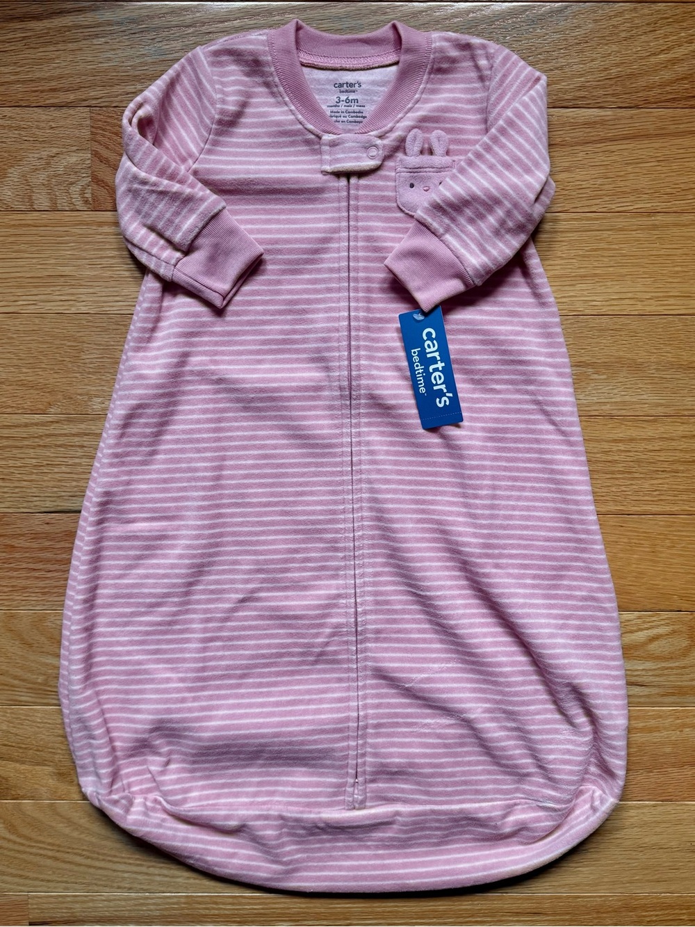 Bundle of Carters Baby Girl Sleep Sacks, Size 3-6M - Picture 5 of 7